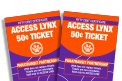 $50 ACCESS LYNX Coupon Book -50-Cent Denominations image