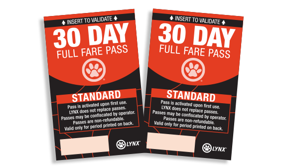Fixed Route 30-Day Standard Pass
