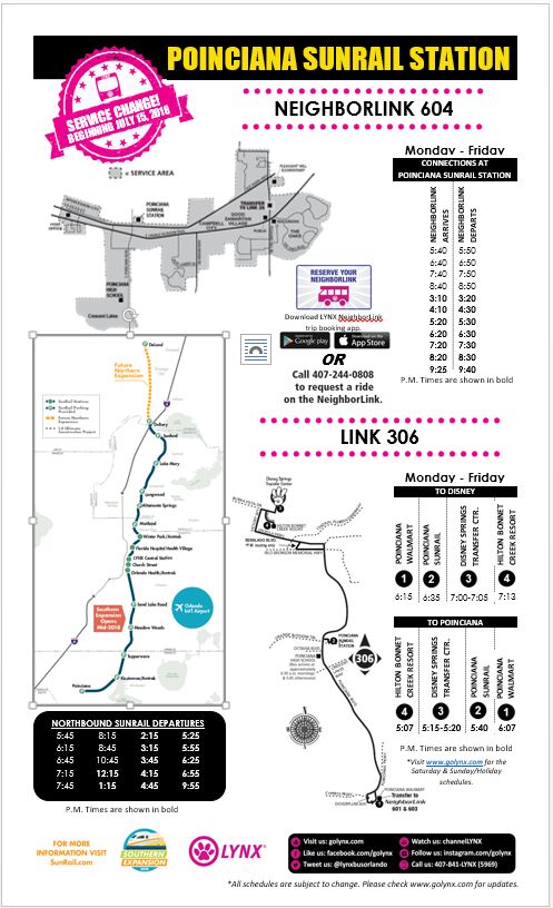 Poinciana SunRail Station Flyer