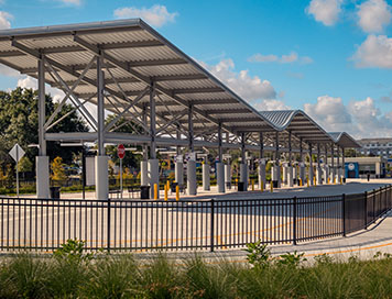 Rendering of the future Pine Hills Transfer Center
