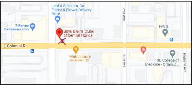 Map of Links 28 and 29 bus stop removal