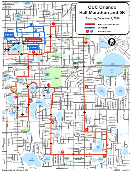 OUC Orlando Half Marathon and 5K | Public Transportation in Orange